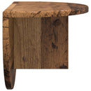 vidaXL Falpolc Falra szerelhető Öreg fa 48 x 24 x 24 cm Faanyag