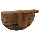 vidaXL Falpolc Falra szerelhető 2 pcs Öreg fa 48 x 24 x 24 cm Faanyag