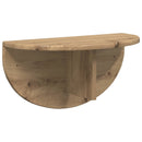 vidaXL Falpolc Falra szerelhető Artisan tölgy 48 x 24 x 24 cm
