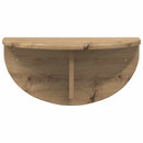 vidaXL Falpolc Falra szerelhető Artisan tölgy 48 x 24 x 24 cm