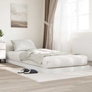 vidaXL Földi ágykeret Fehér 75 x 190 cm Szerelt Fa