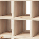 vidaXL Borágas 2 pcs Természetes 56 x 25 x 56 cm Tömör fenyőfa