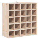 vidaXL Borágas 2 pcs Természetes 56 x 25 x 56 cm Tömör fenyőfa