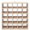 vidaXL Borágas 2 pcs Természetes 56 x 25 x 56 cm Tömör fenyőfa