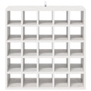 vidaXL Borágas 2 pcs Fehér 56 x 25 x 56 cm Tömör fenyőfa