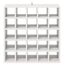 vidaXL Borágas 2 pcs Fehér 56 x 25 x 56 cm Tömör fenyőfa