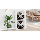 vidaXL Borágas 2 pcs Fehér 62 x 25 x 62 cm Tömör fenyőfa