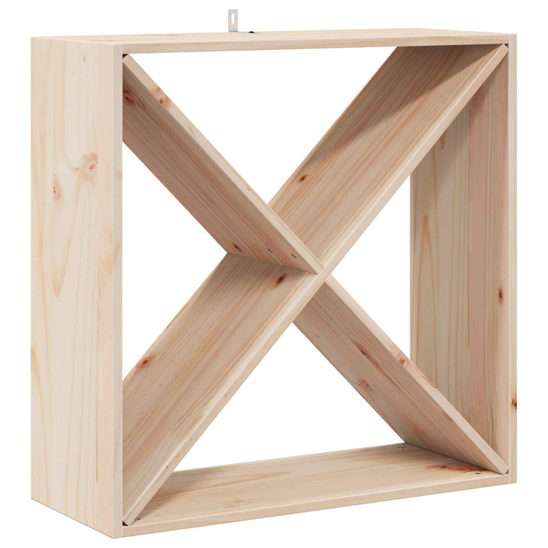 vidaXL Borágas 4 pcs Természetes 62 x 25 x 62 cm Tömör fenyőfa