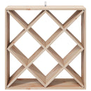 vidaXL Borágas 2 pcs Természetes 62 x 25 x 62 cm Tömör fenyőfa