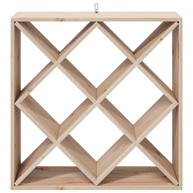 vidaXL Borágas 2 pcs Természetes 62 x 25 x 62 cm Tömör fenyőfa