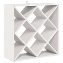 vidaXL Borágas 2 pcs Fehér 62 x 25 x 62 cm Tömör fenyőfa