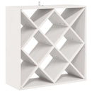 vidaXL Borágas 2 pcs Fehér 62 x 25 x 62 cm Tömör fenyőfa