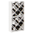 vidaXL Borágas 2 pcs Fehér 62 x 25 x 62 cm Tömör fenyőfa