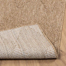 vidaXL Területszőnyegek AGIRA Természetes 340 x 240 cm Poliészter