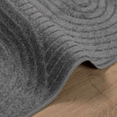 vidaXL Területszőnyegek PALMERAS Antracit 280 x 200 cm Poliészter