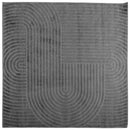 vidaXL Területszőnyegek PALMERAS Antracit 120 x 120 cm Poliészter