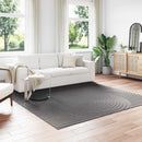 vidaXL Területszőnyegek PALMERAS Antracit 240 x 240 cm Poliészter