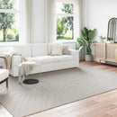 vidaXL Területszőnyegek PALMERAS Krém 340 x 240 cm Poliészter