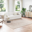 vidaXL Területszőnyegek Négyzet PALMERAS Bézs 240 x 240 cm Poliészter
