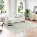vidaXL Területszőnyegek Négyzet PALMERAS Zöld 240 x 240 cm Poliészter