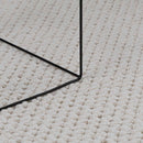 vidaXL Területszőnyegek Négyszögletes LUGO Krém 200 x 80 cm Poliészter