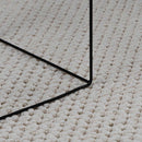 vidaXL Területszőnyegek Négyszögletes LUGO Krém 200 x 140 cm