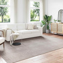 vidaXL Területszőnyegek LUGO Krém és Taupe 340 x 240 cm Poliészter