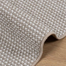 vidaXL Területszőnyegek LUGO Krém és Taupe 200 x 200 cm Poliészter