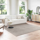 vidaXL Területszőnyegek LUGO Krém és Taupe 240 x 240 cm Poliészter