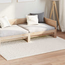 vidaXL Területszőnyegek SIROLO Krémszínű 200 x 140 cm Poliészter