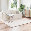 vidaXL Területszőnyegek SIROLO Krémszínű 120 x 120 cm Poliészter