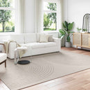 vidaXL Területszőnyegek GALATI Krém 280 x 200 cm Poliészter