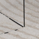 vidaXL Területszőnyegek Négyzet GALATI Krém 120 x 120 cm Poliészter