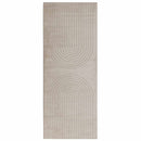 vidaXL Területszőnyegek GALATI Bézs 200 x 80 cm Poliészter