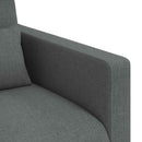 vidaXL Kanapé Szett 2 pcs Sötétszürke 139 x 78 x 80 cm szövet