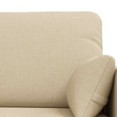 vidaXL Kanapé Szett 2 pcs Krém 139 x 78 x 80 cm szövet