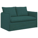vidaXL Kanapé Szett 2 pcs Sötétzöld 136 x 82 x 85 cm Szövet