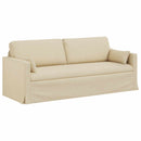 vidaXL Kanapé Szett 2 pcs Krém 198 x 78 x 80 cm szövet