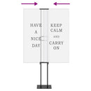 vidaXL Kiállító Állvány 2 db Fekete 30 x 23,5 x 210 cm Acél