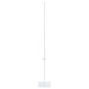 vidaXL Kiállító Állvány 2 db Fehér 30 x 23,5 x 210 cm Acél