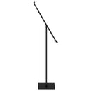 vidaXL Kiállító Állvány 2 db Fekete 26,5 x 26,5 x 150 cm Acél