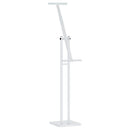 vidaXL Kiállító Állvány 2 db Fehér 26,5 x 26,5 x 150 cm Acél