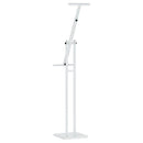 vidaXL Kiállító Állvány 2 db Fehér 26,5 x 26,5 x 150 cm Acél