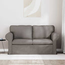 vidaXL Kanapé Tópszínű 155 x 82 x 80 cm szövet