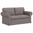 vidaXL Kanapé Tópszínű 155 x 82 x 80 cm szövet