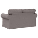 vidaXL Kanapé Tópszínű 155 x 82 x 80 cm szövet