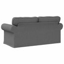 vidaXL Kanapé Sötétszürke 175 x 82 x 80 cm szövet