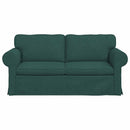 vidaXL Kanapé Sötétzöld 175 x 82 x 80 cm szövet
