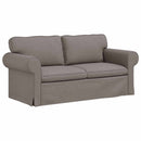 vidaXL Kanapé Tópszínű 175 x 82 x 80 cm szövet