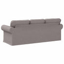 vidaXL Kanapé Tópszínű 215 x 82 x 80 cm szövet